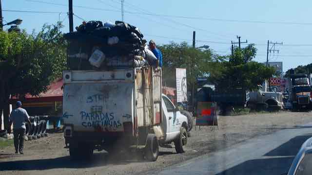 Müllabfuhr mexikanisch 
