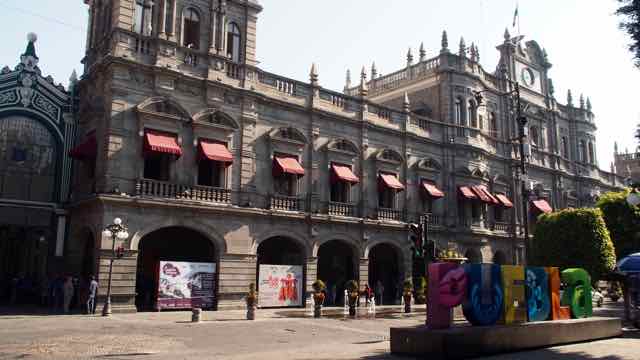 In Puebla der Palacio Municipal 