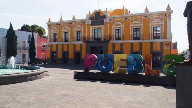 In Puebla das Theater
