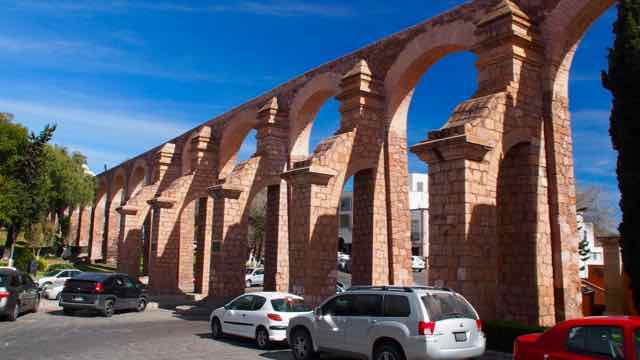 das Aquädukt in Zacatecas