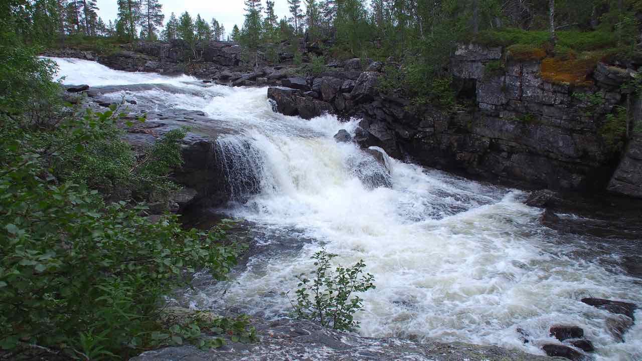 Wasserfall Laksforsen