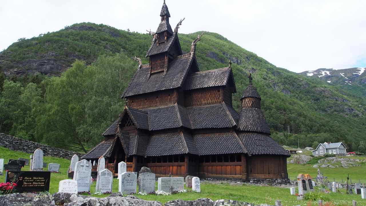 Borgund-älteste Stabkirche Norwegens