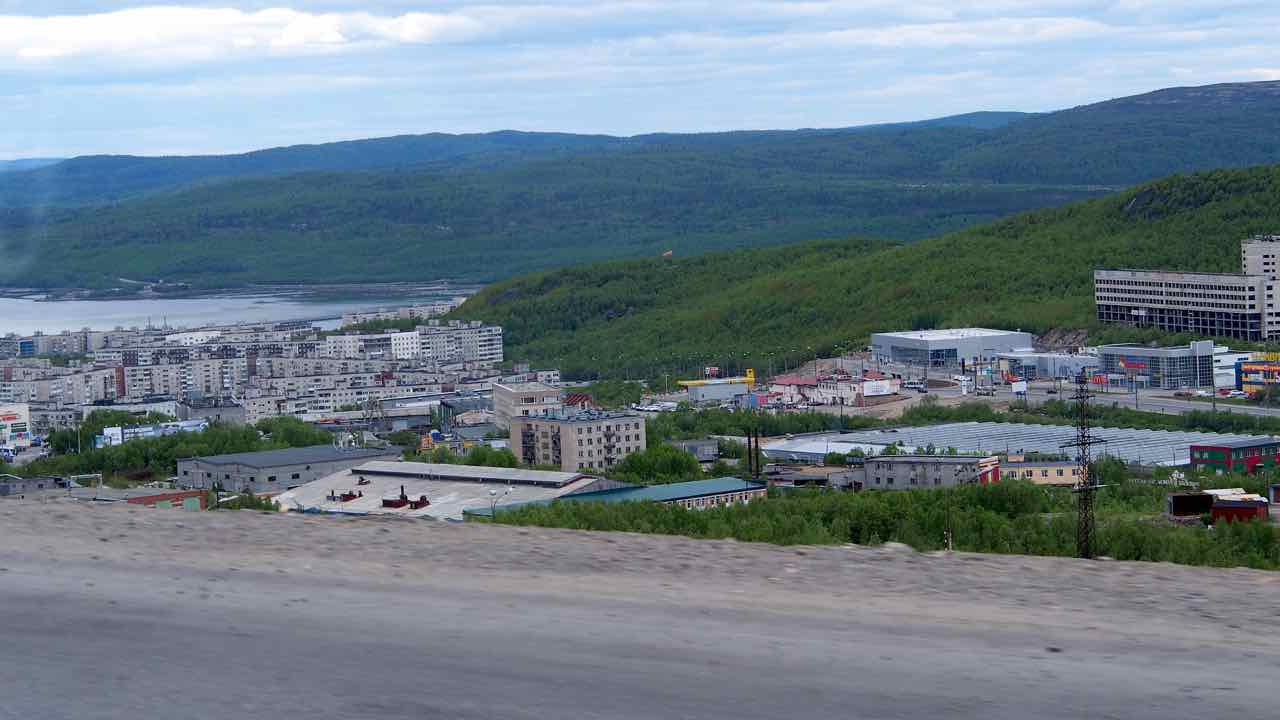 Murmansk mit 300 000 EW. die größte Stadt im Norden