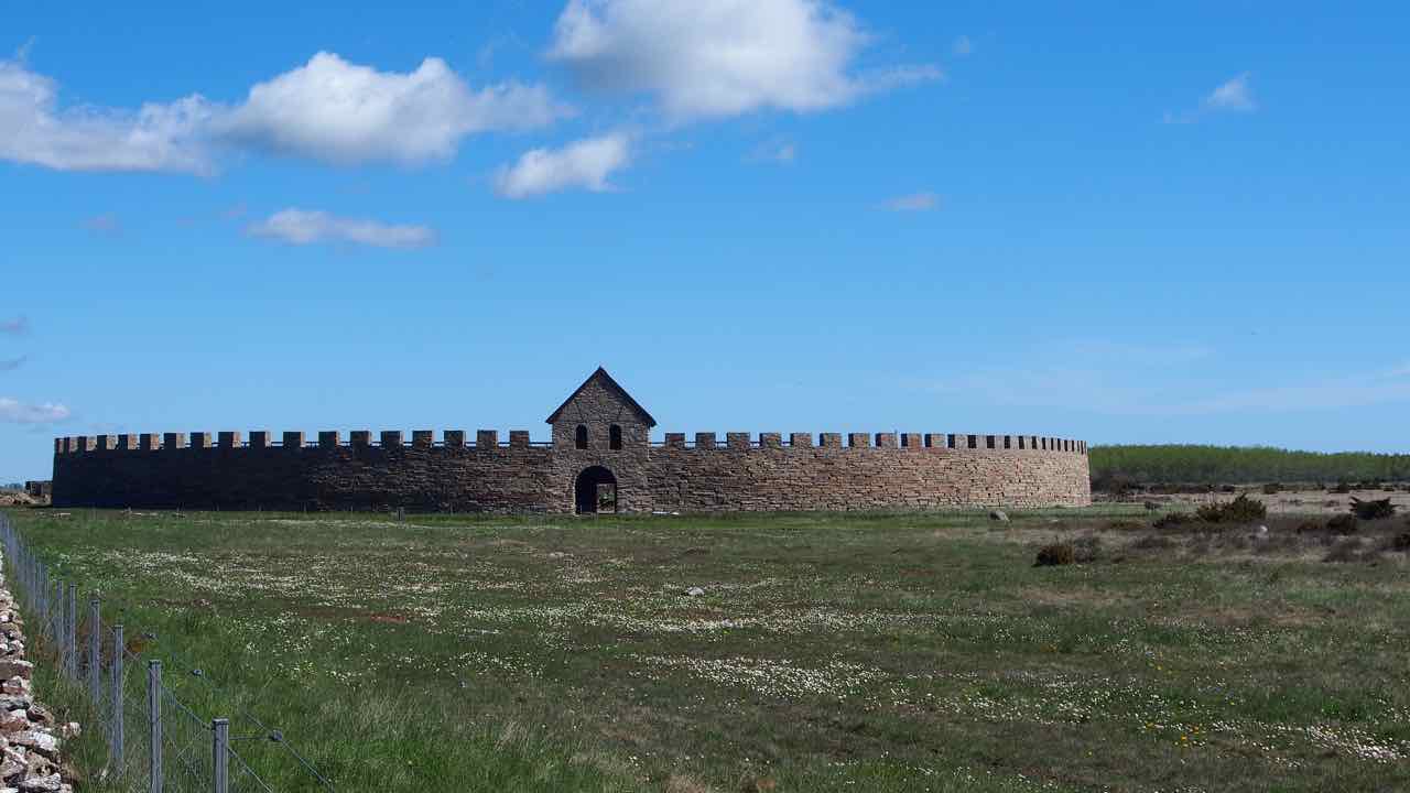 Öland "Eketorpsborg" Burg aus der Steinzeit