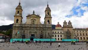 in Bogota die Kathedrale