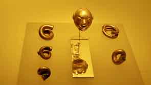 im Museo del Oro - das Goldmuseum