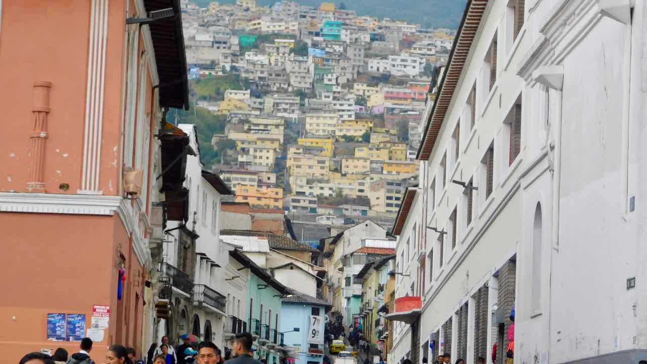 Quito die Hauptstadt Ecuadors