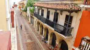 in der Altstadt von Cartagena