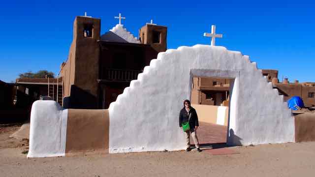 Taos Pueblo - seit 900Jh. durchgehend bewohnt