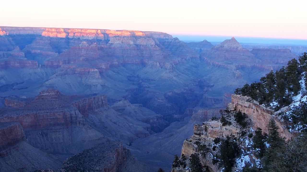 Sunset am Grand Canyon