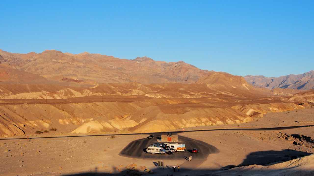 im Death Valley-am Zabriskie Point