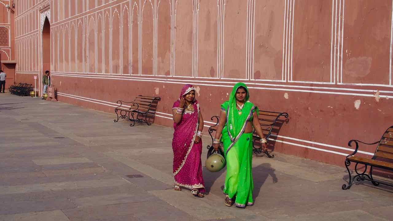 in Jaipur - der Stadtpalast