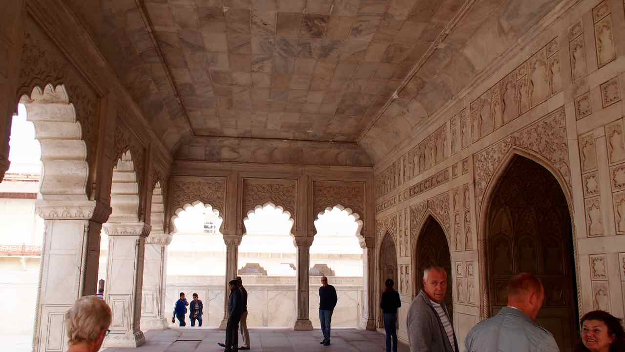 Die rote Festung Agra Fort